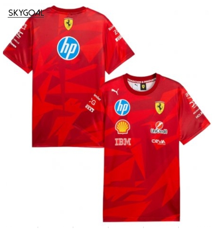 Maillot Scuderia Ferrari 2025 - 20 Años De Rojo