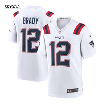 Tom Brady New England Patriots Nike Jersey - White