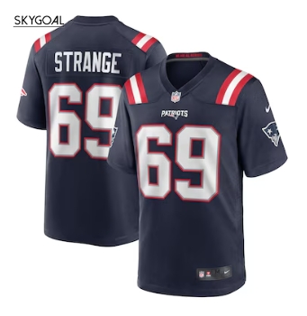 Cole Strange New England Patriots Nike Jersey - Navy