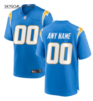 Customlos Angeles Chargers Nike Game Jersey - Blue