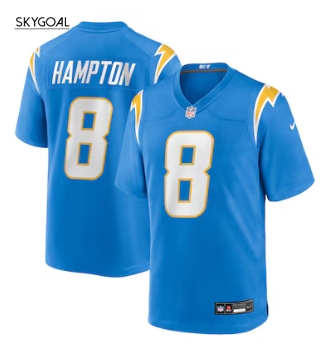 Omarion Hampton Los Angeles Chargers Nike Jersey - Blue