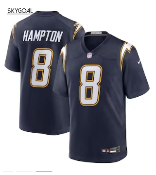 Omarion Hampton Los Angeles Chargers Nike Jersey - Navy