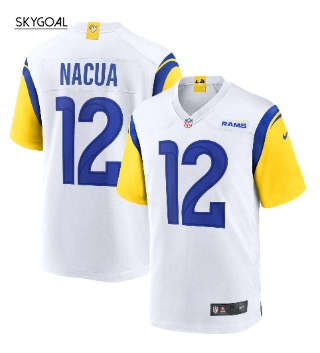 Puka Nacua Los Angeles Rams - White