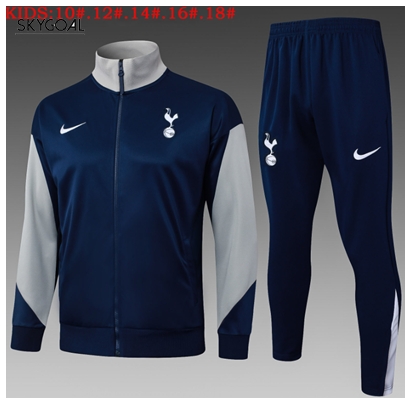 Survetement Tottenham Hotspur 2025/26 Bule Long Zipper - Enfants
