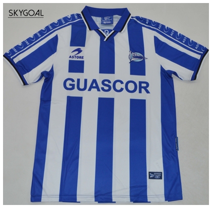 Alavés Domicile 1998/99