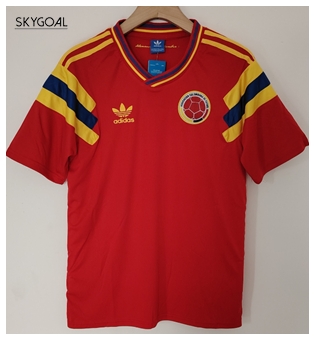 Colombia Equipación 1990-red