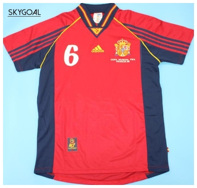 Espagne Domicile 1998