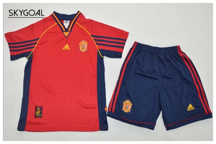 Espagne Domicile 1998 - Enfants