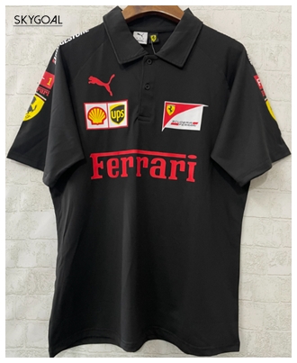 Ferrari Polo Ocio Maillot -black