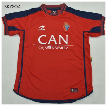 Osasuna Domicile 2000/01