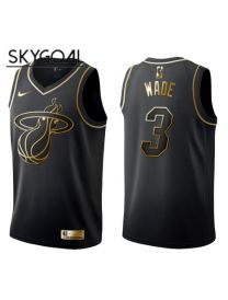 Dwyane Wade Miami Heat - Black/gold