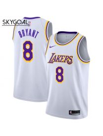 Kobe Bryant Los Angeles Lakers 8 White