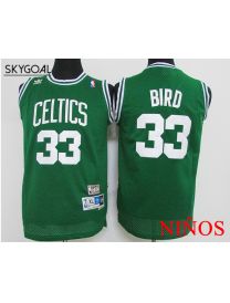Larry Bird Boston Celtics Verde -Enfants