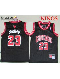 Michael Jordan Chicago Bulls Negra -Enfants