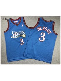 Allen Iverson Philadelphia 76ers Blue - Enfants