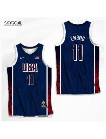 Joel Embiid Usa 2024 Jjoo París