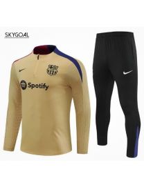 Survetement Fc Barcelona 2024/25 Gold