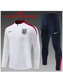 Survetement Angleterre 2024 White - Enfants