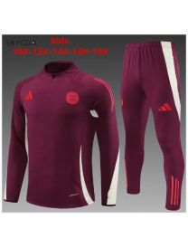 Survetement Bayern Munich 2024/25 Dark Red - Enfants