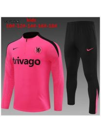 Survetement Chelsea 2024/25 Pink - Enfants