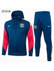 Survetement Con Capucha Fc Barcelona 2024/25 Blue