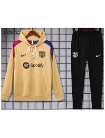 Survetement Con Capucha Fc Barcelona 2024/25 Gold