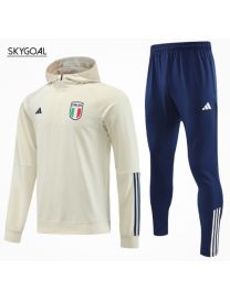 Survetement Con Capucha Italie 2024 White