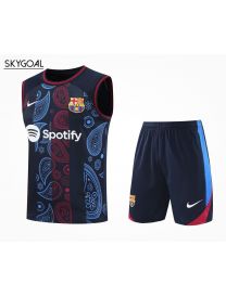 Conjunto De Maillot Del Fc Barcelona 2025/26 Azul Rojo