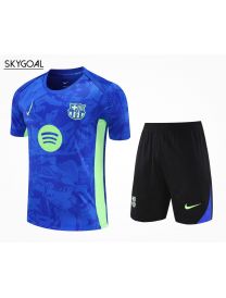 Kit Entrenamiento Fc Barcelona 2025/26 Azul Claro