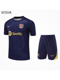 Kit Entrenamiento Fc Barcelona 2025/26 Azul Oscura