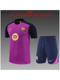 Kit Entrenamiento Fc Barcelona 2025/26 Púrpura-enfants