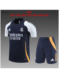 Kit Entrenamiento Real Madrid 2024/25 Azul Oscuro-enfants