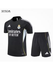 Kit Entrenamiento Real Madrid 2025/26 Negra