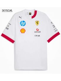 Maillot Ferrari 2025-white