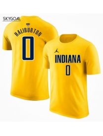Maillot Indiana Pacers-tyrese Haliburton Yellow