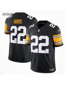 Najee Harris Pittsburgh Steelers Nike Vapor F.u.s.e. Limited Jersey - Black