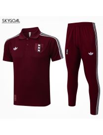 Polo Pantalones Ajax 2025/26-rojo