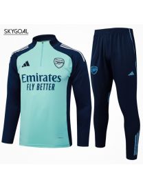 Survetement Arsenal 2025/26-half Zipper Green