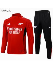 Survetement Arsenal 2025/26-half Zipper Red