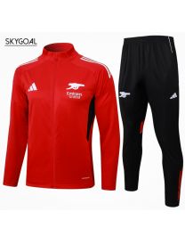 Survetement Arsenal 2025/26-long Zipper Red