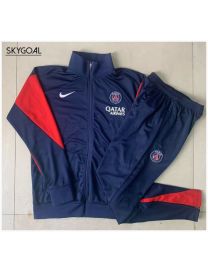 Survetement Psg 2025/26 Bule Long Zipper - Enfants