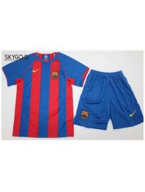 Fc Barcelona 1a Equipacion 04/05 - Enfants