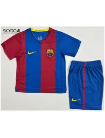 Fc Barcelona 1a Equipacion 06/07 - Enfants