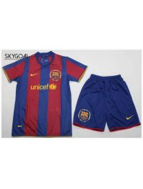 Fc Barcelona 1a Equipacion 07/08 - Enfants
