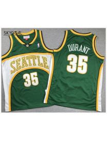 Kevin Durant Seattle Supersonics Retro Green - Enfants