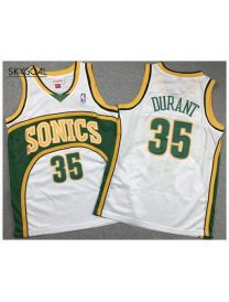 Kevin Durant Seattle Supersonics Retro White - Enfants