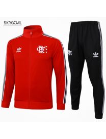 Survetement Flamengo 2025/26 - Red Long Zipper