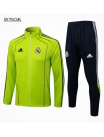Survetement Real Madrid 2025/26-retro Green Cremallera Larga