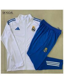 Survetement Real Madrid 2025/26- White Ii Cremallera Larga