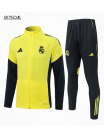 Survetement Real Madrid 2025/26- Yellow Cremallera Larga